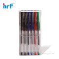 Rubber touch gel pen